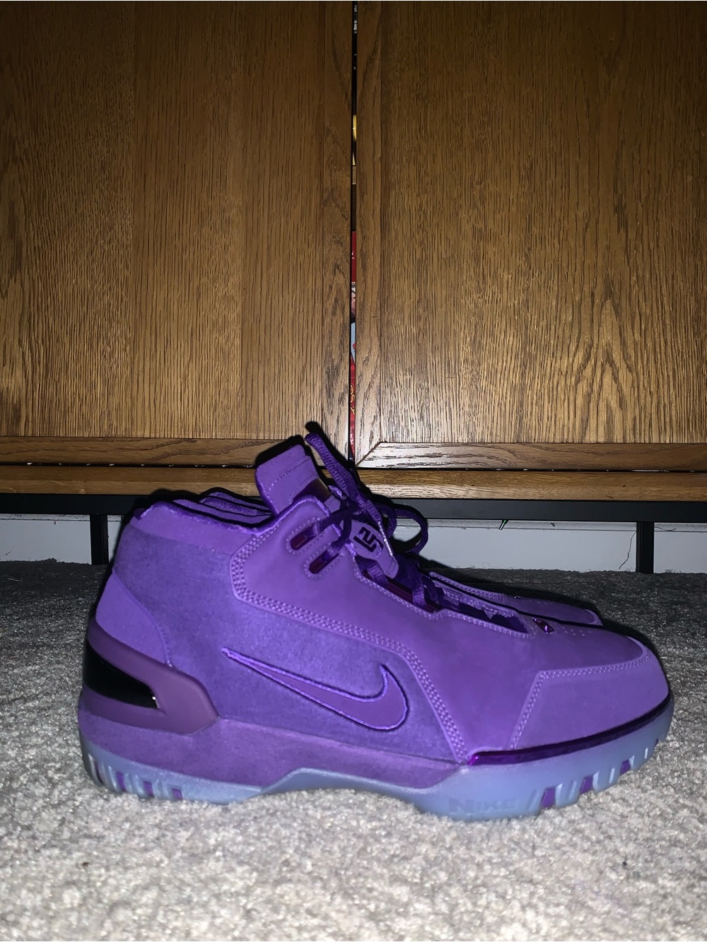 Nike Air Zoom Generation Court Purple Suede Size 11.5